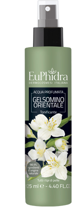 EUPHIDRA ACQUA PROFUMATA GELSOMINO IN FLACONE CON ETICHETTA POMPA SPRAY - Doctor Vinz