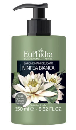 EUPHIDRA SAPONE LIQUIDO MANI NINFEA IN FLACONE CON ETICHETTA DISPENSER - Doctor Vinz