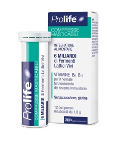 PROLIFE COMPRESSE MASTICABILI INTEGRATORE ALIMENTARE IN TUBETTO CON ASTUCCIO - Doctor Vinz
