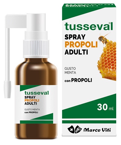 TUSSEVAL GOLA PROPOLI SPRAY PER ADULTI 30 ML - Doctor Vinz