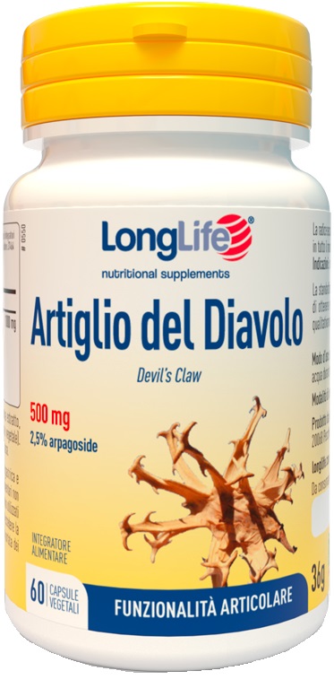 LONGLIFE ARTIGLIO DEL DIAVOLO 2% 60 CAPSULE - Doctor Vinz