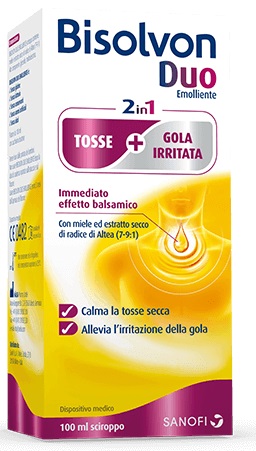 BISOLVON DUO SCIROPPO EMOLLIENTE 100 ML - Doctor Vinz