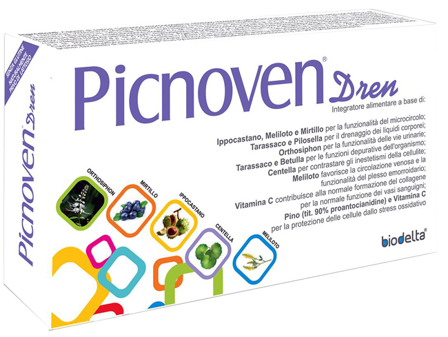PICNOVEN DREN 50 COMPRESSE 31 G - Doctor Vinz