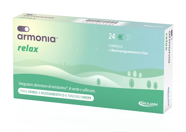 ARMONIA RELAX 1 MG A BASE DI MELATONINA 24 COMPRESSE - Doctor Vinz