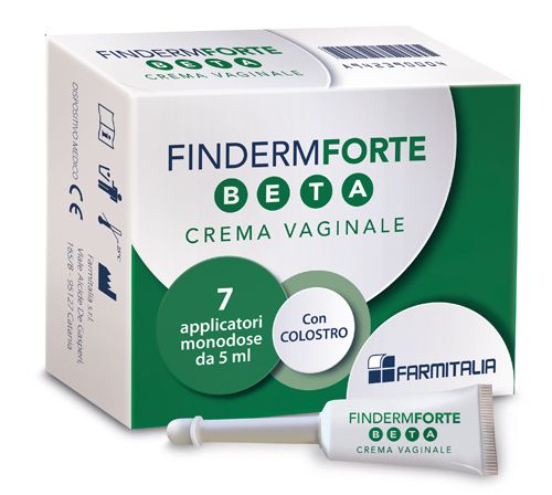 FINDERM FORTE BETA CREMA VAGINALE 7 APPLICATORI MONOUSO 5 G - Doctor Vinz