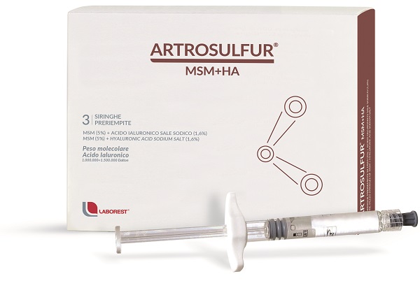 ARTROSULFUR MSM+HA 3 SIRINGHE PRERIEMPITE - Doctor Vinz