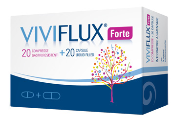 VIVIFLUX FORTE 20 COMPRESSE GASTRORESISTENTI + 20 CAPSULE LIQUID FILLER - Doctor Vinz