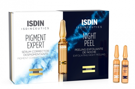 ISDINCEUTICS ROUTINE ANTIMACCHIE ISDINCEUTICS PIGMENT EXPERT 10 FIALE GIORNO + ISDINCEUTICS NIGHT PEEL 10 FIALE NOTTE - Doctor Vinz