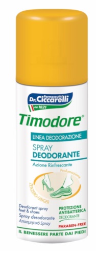 TIMODORE SPRAY DEODORANTE ALLO ZENZERO 150 ML - Doctor Vinz