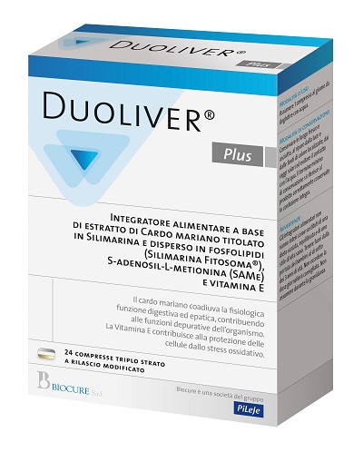 DUOLIVER PLUS 24 COMPRESSE - Doctor Vinz