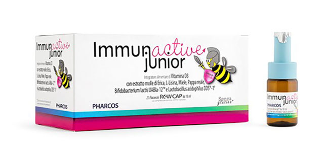 IMMUNACTIVE JUNIOR PHARCOS 21 FIALE 10 ML - Doctor Vinz