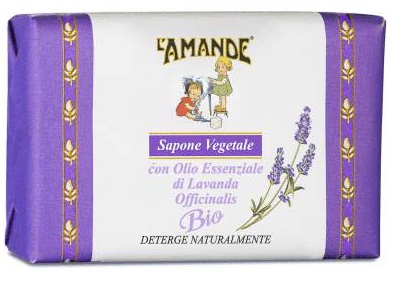 L'AMANDE MARSEILLE SAPONE VEGETALE LAVANDA OFFICINALIS BIO 20 G - Doctor Vinz