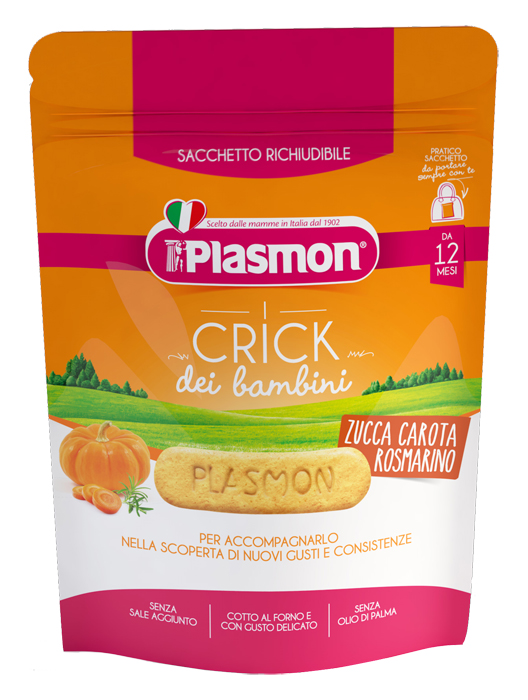 PLASMON CRICK ZUCCA/CARORA/ROSMARINO 100 G - Doctor Vinz