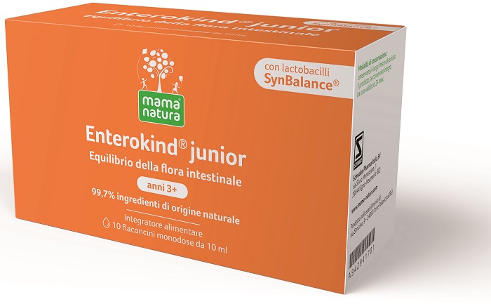 MAMA NATURA ENTEROKIND JUNIOR 10 FLACONCINI 10 ML - Doctor Vinz