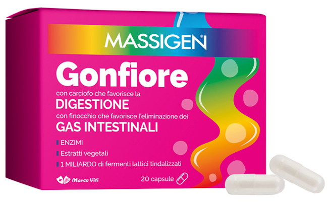 MASSIGEN GONFIORE 20 CAPSULE - Doctor Vinz