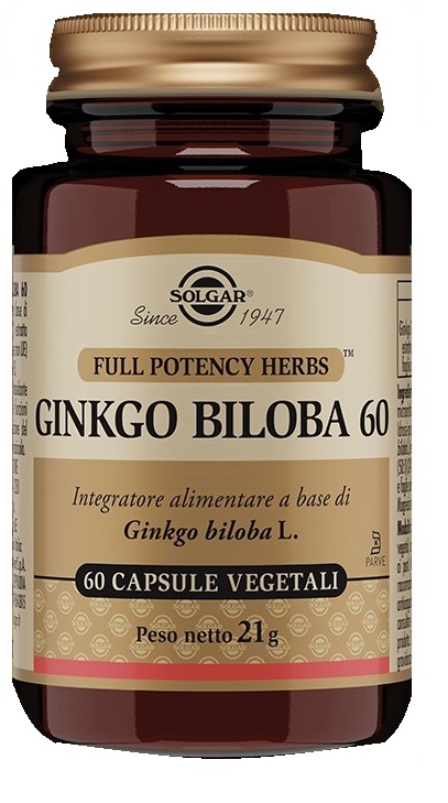 GINKGO BILOBA 60 60 CAPSULE VEGETALI - Doctor Vinz