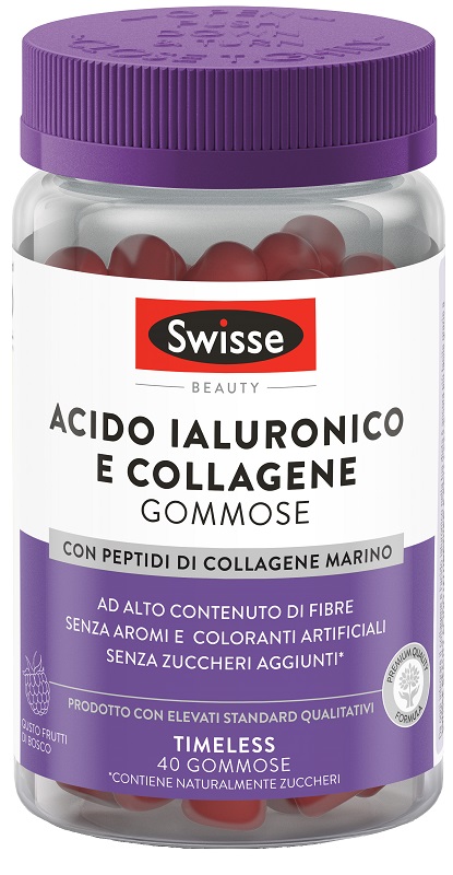 SWISSE ACIDO IALURONICO & COLLAGENE 40 GOMMOSE - Doctor Vinz