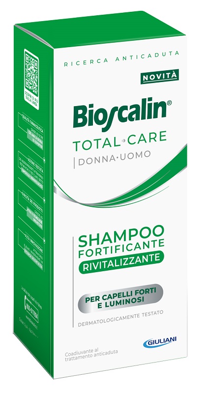 BIOSCALIN TOTAL CARE SHAMPOO FORTIFICANTE RIVITALIZZANTE 200 ML - Doctor Vinz