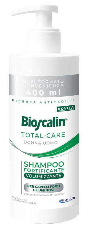 BIOSCALIN TOTAL CARE SHAMPOO FORTIFICANTE VOLUMIZZANTE 400 ML - Doctor Vinz