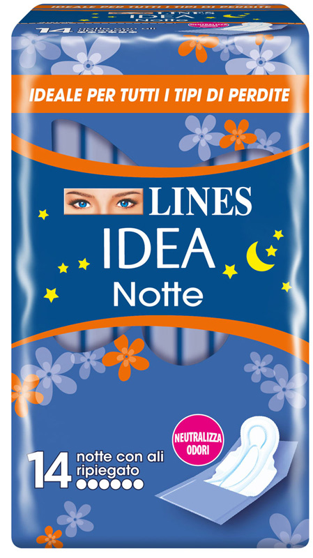 LINES IDEA NOTTE CON ALI RIPIEGATE 14 PEZZI - Doctor Vinz