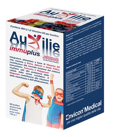 AUXILIE IMMUPLUS JUNIOR SOLUBILE 30 BUSTINE - Doctor Vinz