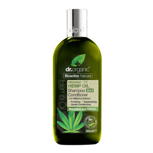 DR ORGANIC HEMP OIL OLIO DI CANAPA SHAMPOO CONDITIONER BALSAMO 2 IN 1 265 ML - Doctor Vinz
