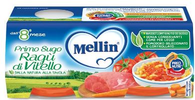 MELLIN PRIMOSUGO RAGU' DI VITELLO 2 VASETTI DA 80 G - Doctor Vinz