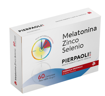 MELATONINA ZINCO SELENIO PIERPAOLI 60 COMPRESSE - Doctor Vinz