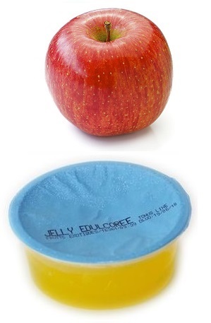 ACQUA GELIFICATA EDULCORATA MELA 12 X 125 G - Doctor Vinz