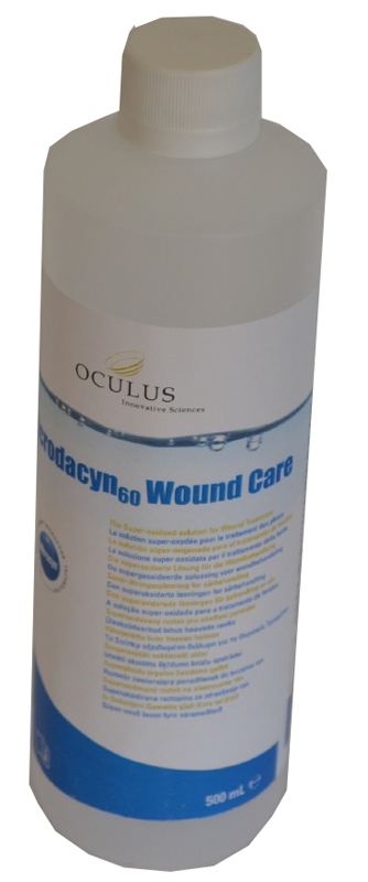 MEDICAZIONE STERILE SOLUZIONE SUPEROSSIDATA PER DETERSIONE FERITE MICRODACYN 60 WOUNDCARE 500 ML 1 PEZZO - Doctor Vinz