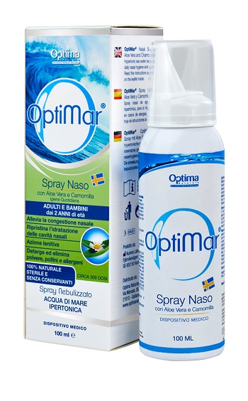 OPTIMAR SPRAY NASO ALOE CAMOMILLA 100 ML - Doctor Vinz