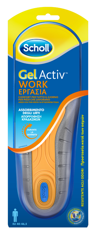 SCHOLL GEL ACTIV WORK UOMO - Doctor Vinz