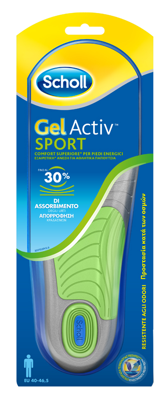 SCHOLL GEL ACTIV SPORT UOMO - Doctor Vinz