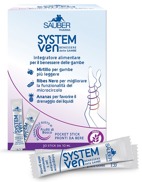 SAUBER SYSTEM VEN 30 STICK 10 ML - Doctor Vinz