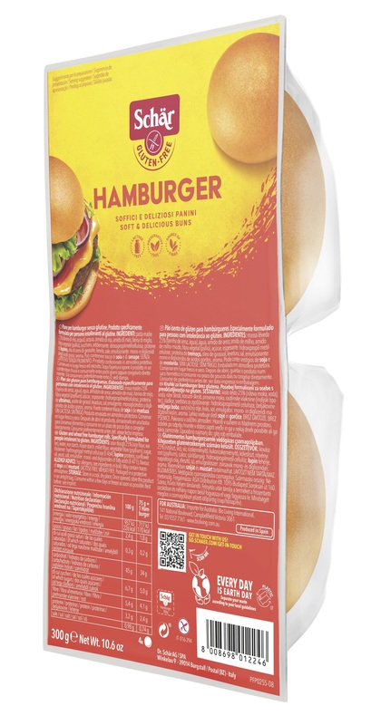 SCHAR PANINI HAMBURGER 4X75G - Doctor Vinz