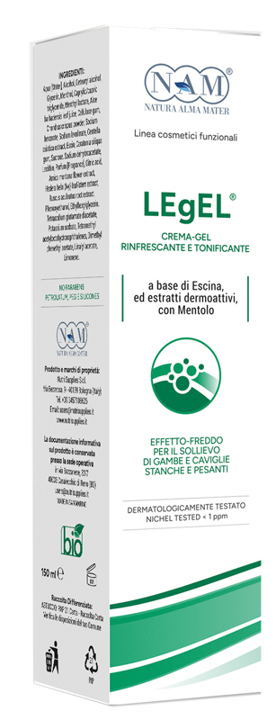LEGEL CREMA-GEL RIFRESCANTE E TONIFICANTE PER GAMBE 150 ML - Doctor Vinz