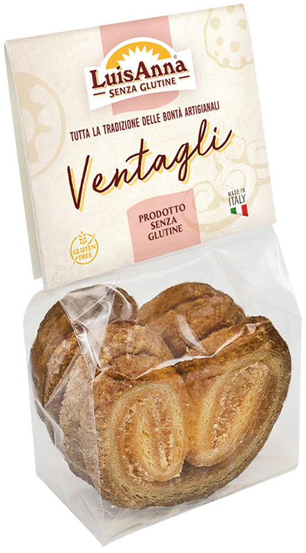 BISCOTTI SFOGLIA VENTAGLI 130 G - Doctor Vinz