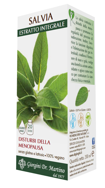 SALVIA ESTRATTO INTEGRALE 200 ML - Doctor Vinz