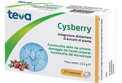 CYSBERRY TEVA 20 COMPRESSE - Doctor Vinz