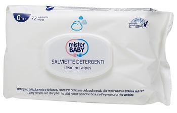 MISTER BABY SALVIETTE DETERGENTI 72 PEZZI - Doctor Vinz