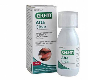 GUM AFTACLEAR RINSE 120 ML COLLUTORIO - Doctor Vinz
