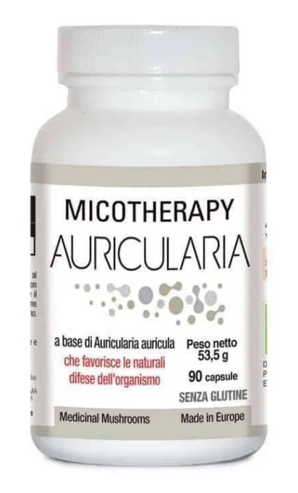 MICOTHERAPY AURICULARIA 90 CAPSULE - Doctor Vinz