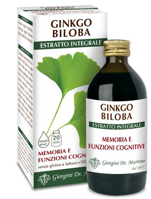 GINKGO BILOBA ESTRATTO INTEGRALE 200 ML - Doctor Vinz