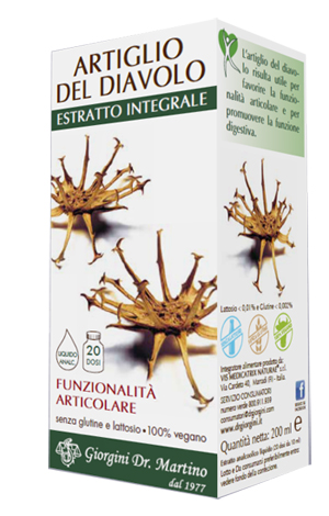 ARTIGLIO DEL DIAVOLO ESTRATTO INTEGRALE 200 ML - Doctor Vinz