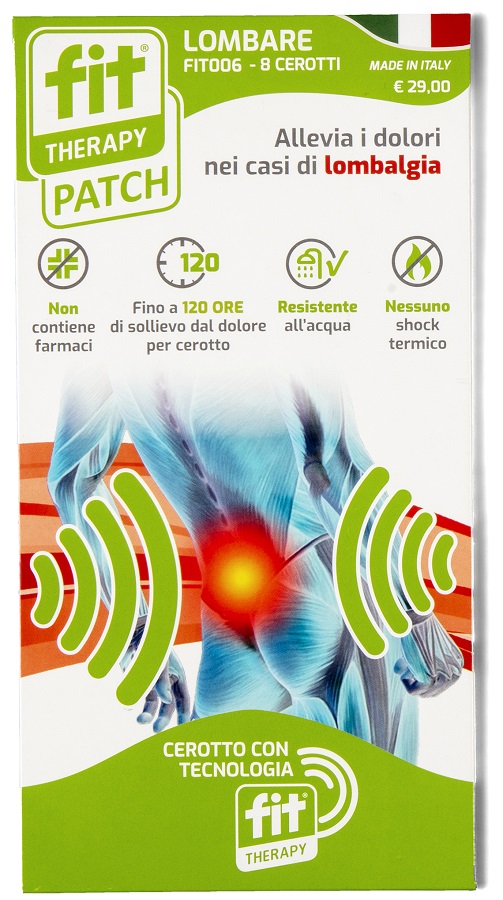 CEROTTO FIT THERAPY LOMBARE 8 PEZZI - Doctor Vinz