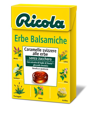 RICOLA ERBE BALSAMICHE SENZA ZUCCHERO 50 G - Doctor Vinz