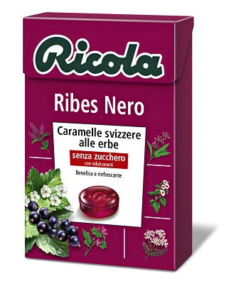 RICOLA RIBES NERO SENZA ZUCCHERO 50 G - Doctor Vinz