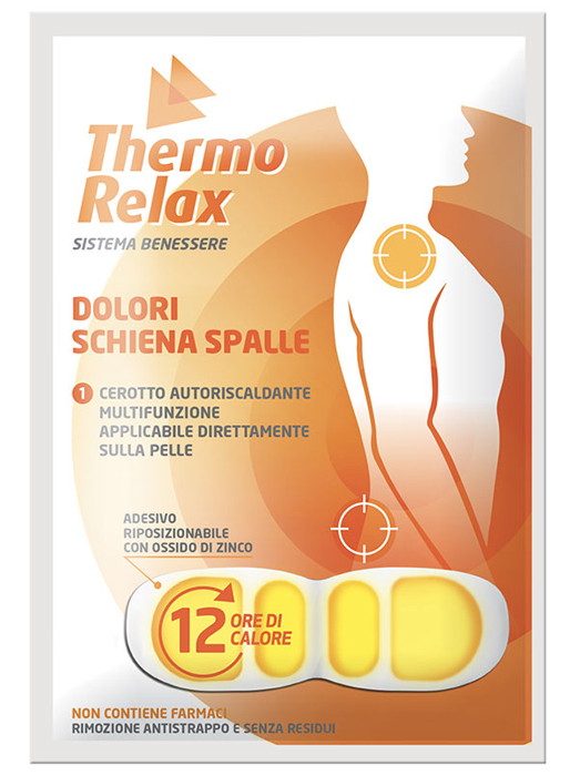 THERMORELAX CEROTTO AUTORISCALDANTE DOLORE SCHIENA/SPALLE 1 PEZZO - Doctor Vinz