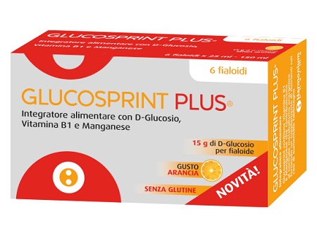 GLUCOSPRINT PLUS ARANCIA 6 FIALOIDI DA 25 ML - Doctor Vinz