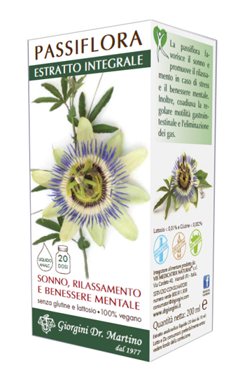 PASSIFLORA ESTRATTO INTEGRALE 200 ML - Doctor Vinz